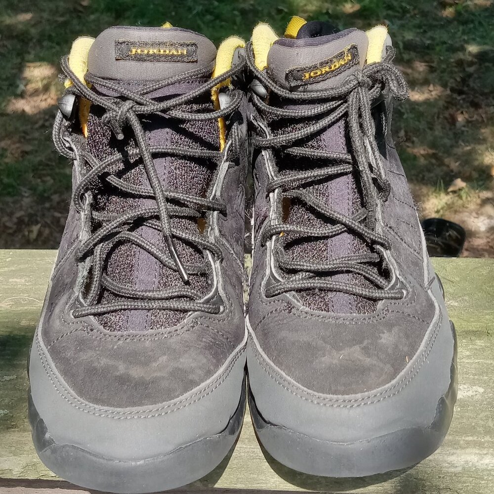 Nike Air Jordan 9 Retro Boys Size 3Y Black Athletic Shoes Sneakers 401811-070